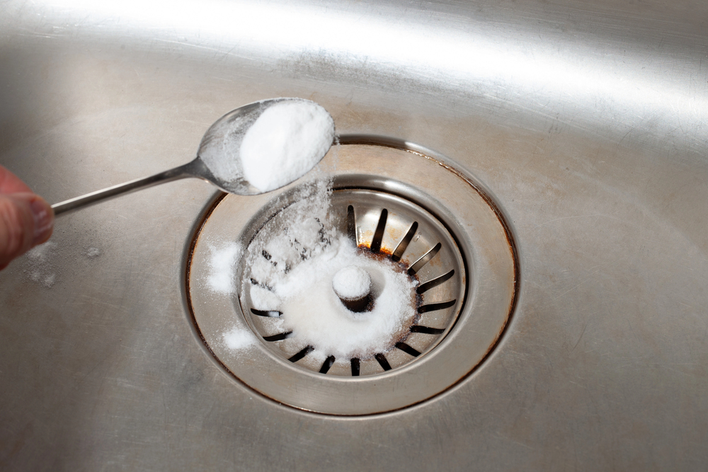 Baking soda is one of the best natural solutions to blocked drains